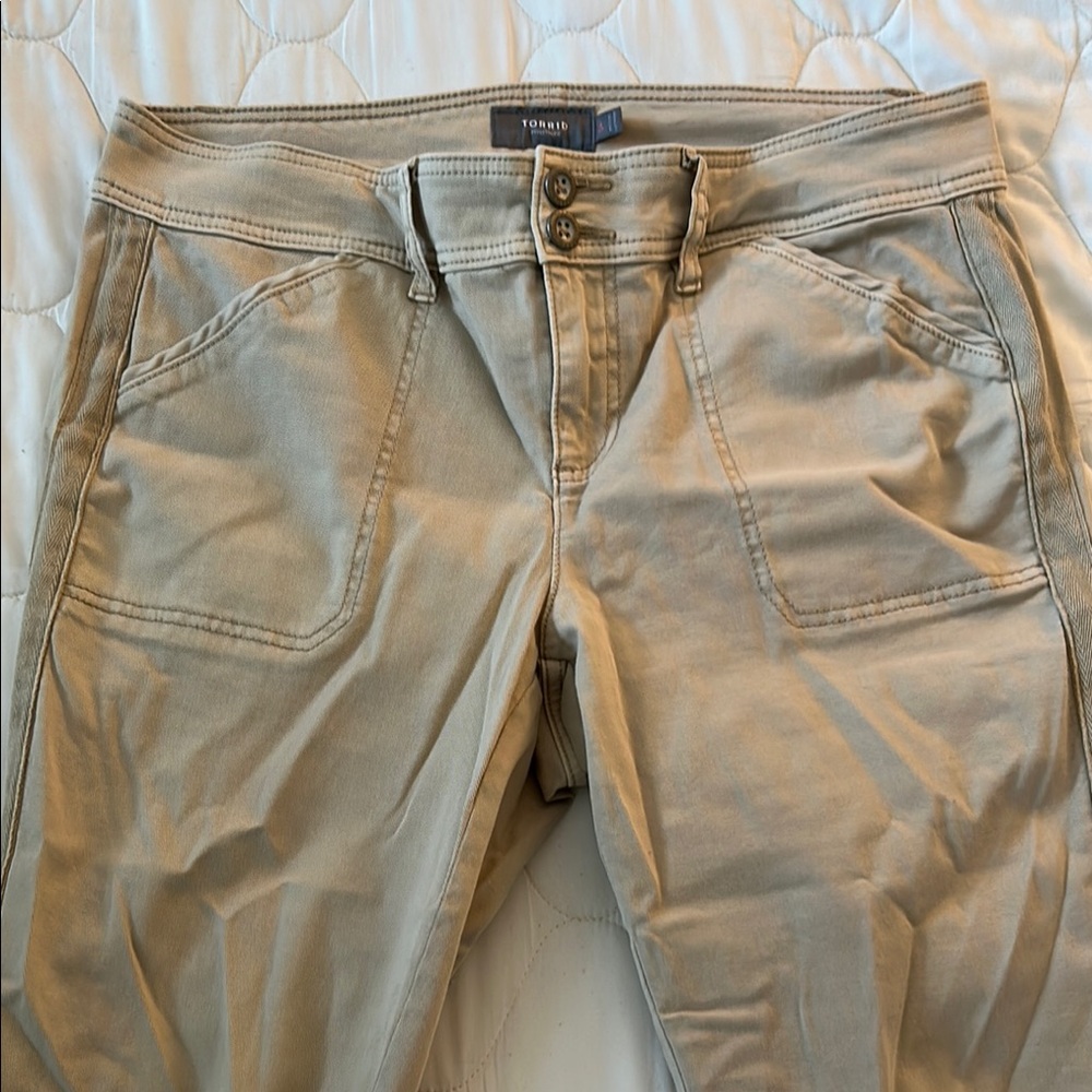Torrid Tan Aviator Casual Pants